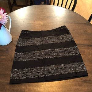 Women’s Size 10 Loft Black Skirt